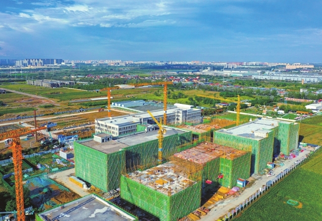 项目建设施工正酣