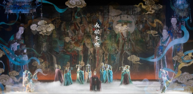 七百年壁画“活”起来  舞剧《永乐未央》申城首秀 引爆文旅融合热潮