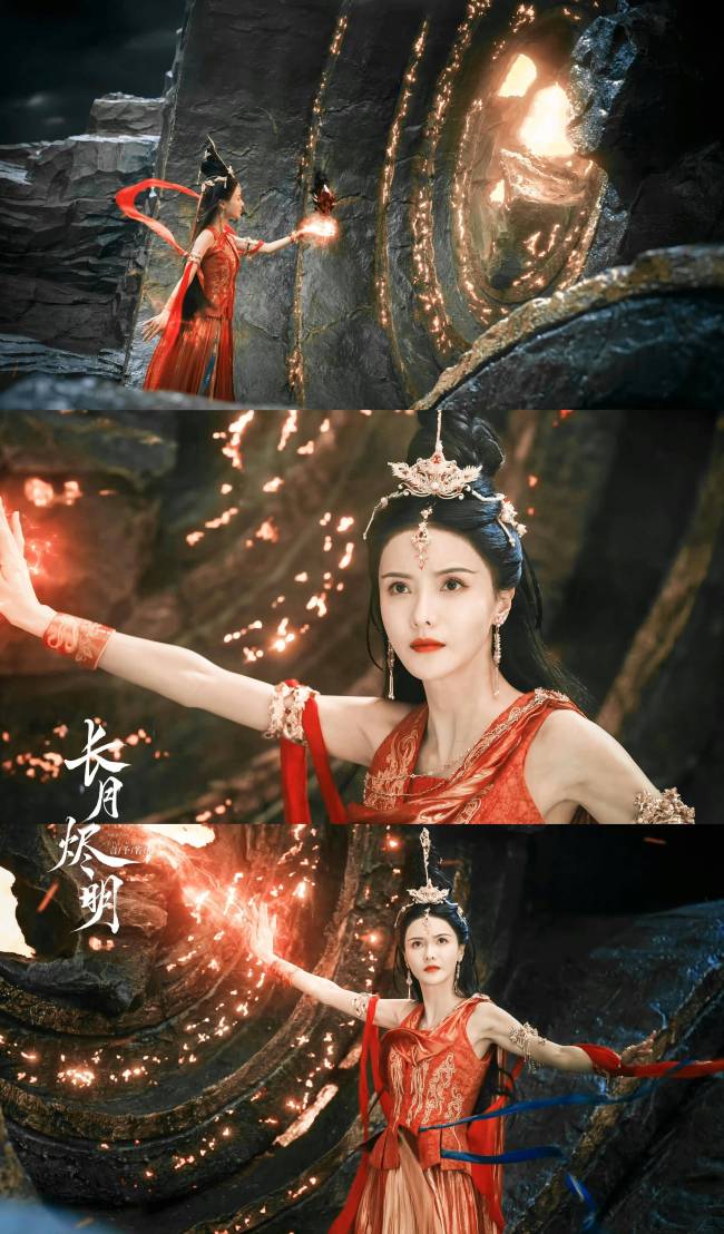 她一出场，仙侠剧里的白月光有了脸！《长月烬明》里的初凰超惊艳
