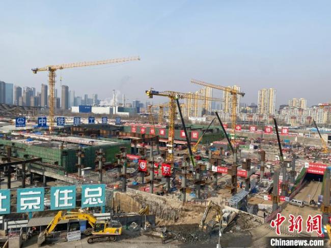 北京城市副中心站综合交通枢纽计划明年投用