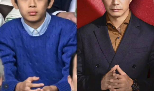 邓超儿子长得好像段奕宏？网友：真缺德…