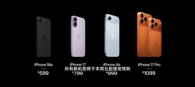 5999元起 最贵17999元！苹果重大发布！库克：空前飞跃