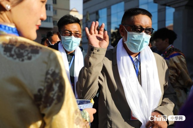 北京建藏援藏工作者协会为西藏基层干部赴京参观学习班第二期学员举行欢迎仪式