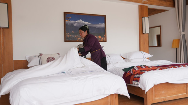 炉霍县瓦达村特色民宿点亮乡村“美丽经济”