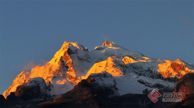 哈巴雪山迎来最佳登山季