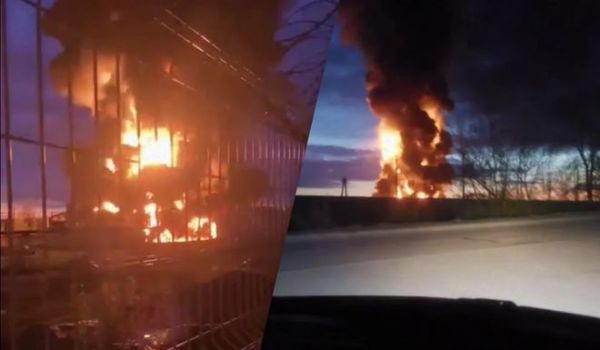俄斯摩棱斯克州遭乌克兰无人机袭击 多地能源设施起火