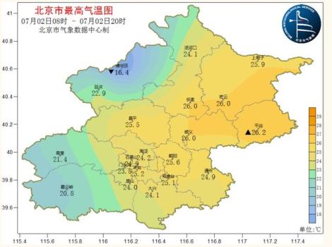 北京天气趋势:高温退场,雷雨又来客串