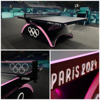 乒乓迷必看！从站台到看台，奥运志愿者一镜到底带你直达乒乓馆！中国制造闪耀巴黎奥运乒乓赛场