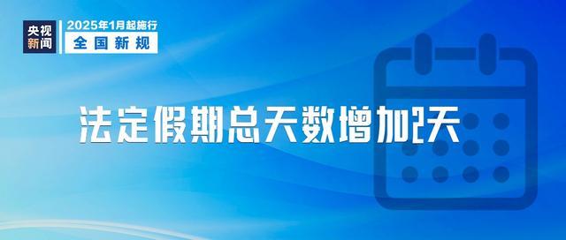 涉及延迟退休！这些新规元旦起实施 假期与退休政策调整