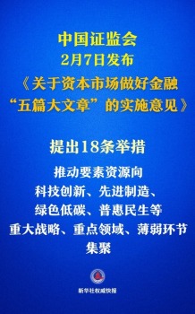 資本市場(chǎng)改革如何繼續(xù)向“新”聚力 實(shí)施意見(jiàn)出臺(tái)指引方向