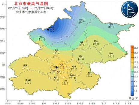 北京:预计明日最高17℃,周末开始降温,下周二仅6℃ 回暖后冷空气“回马枪”来袭