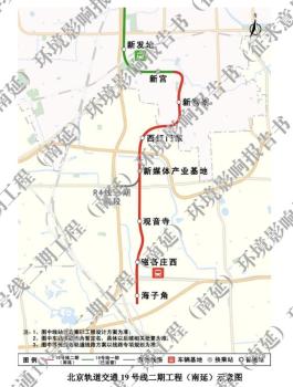 全長(zhǎng)約12.7公里, 北京軌道交通19號(hào)線南延, 將新設(shè)6站 南部交通再升級(jí)