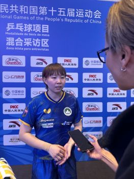 朱雨玲晋级全运会半决赛 乒坛老将的荣耀回归