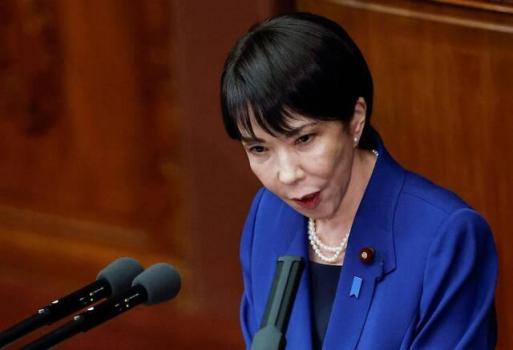 日本议员称高市早苗极为危险 涉台言论引争议