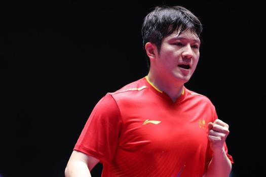 全运会乒乓球男团上海队3比0胜河南队 樊振东关键胜利