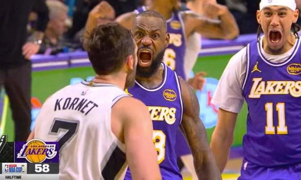 詹姆斯19分15板正負值-16 湖人止步四強門外