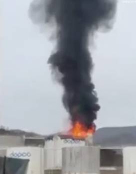 韩国一输油管道工程发生爆炸事故 储罐起火