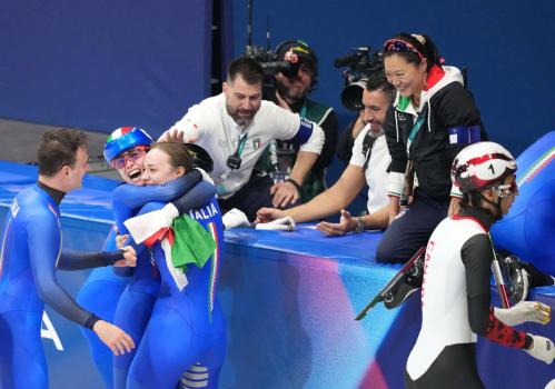 意大利队主教练是齐梦瑶 率队夺金梦想成真