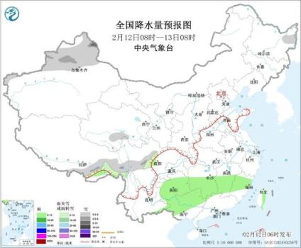 西南地区江南等地多阴雨天气 中东部将有大风降温天气 雨雪影响春运交通
