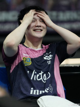 樊振东欧冠现场响起恭喜发财 春节氛围点燃赛场