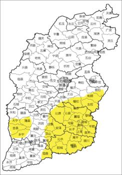 山西发布暴雪黄色预警 多地需防范雪灾冻害