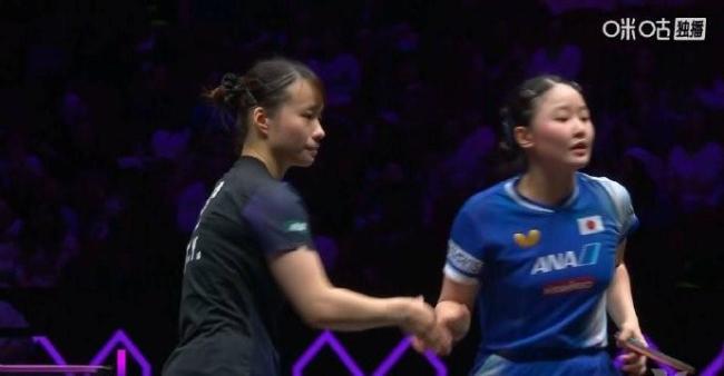 女单半区失守 石洵瑶不敌张本美和 无缘四强争夺