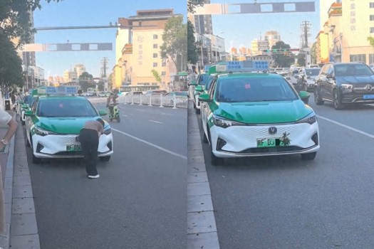 男子舉報出租車后遭咒罵女兒得癌癥！