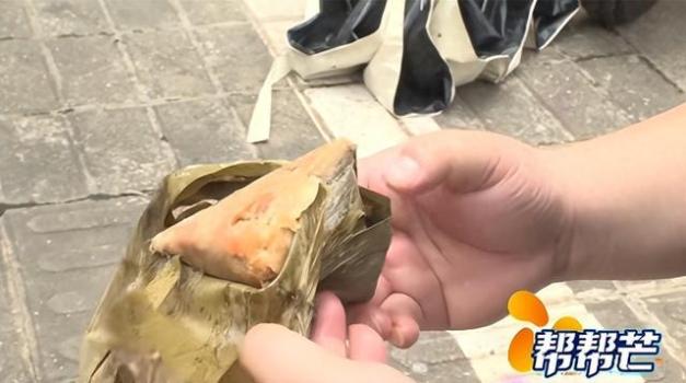 女子投訴元祖粽子吃出蟲子 母女遭遇食品安全噩夢