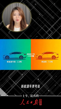你家新能源车要“减肥”吗 车辆越造越重引关注