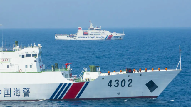中越海警2025年第一次北部湾联合巡逻圆满结束