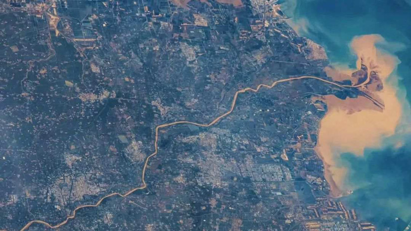 上新！神十四乘组在轨拍摄祖国美景