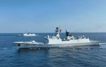 使命传递，海军第47、48批护航编队完成交接